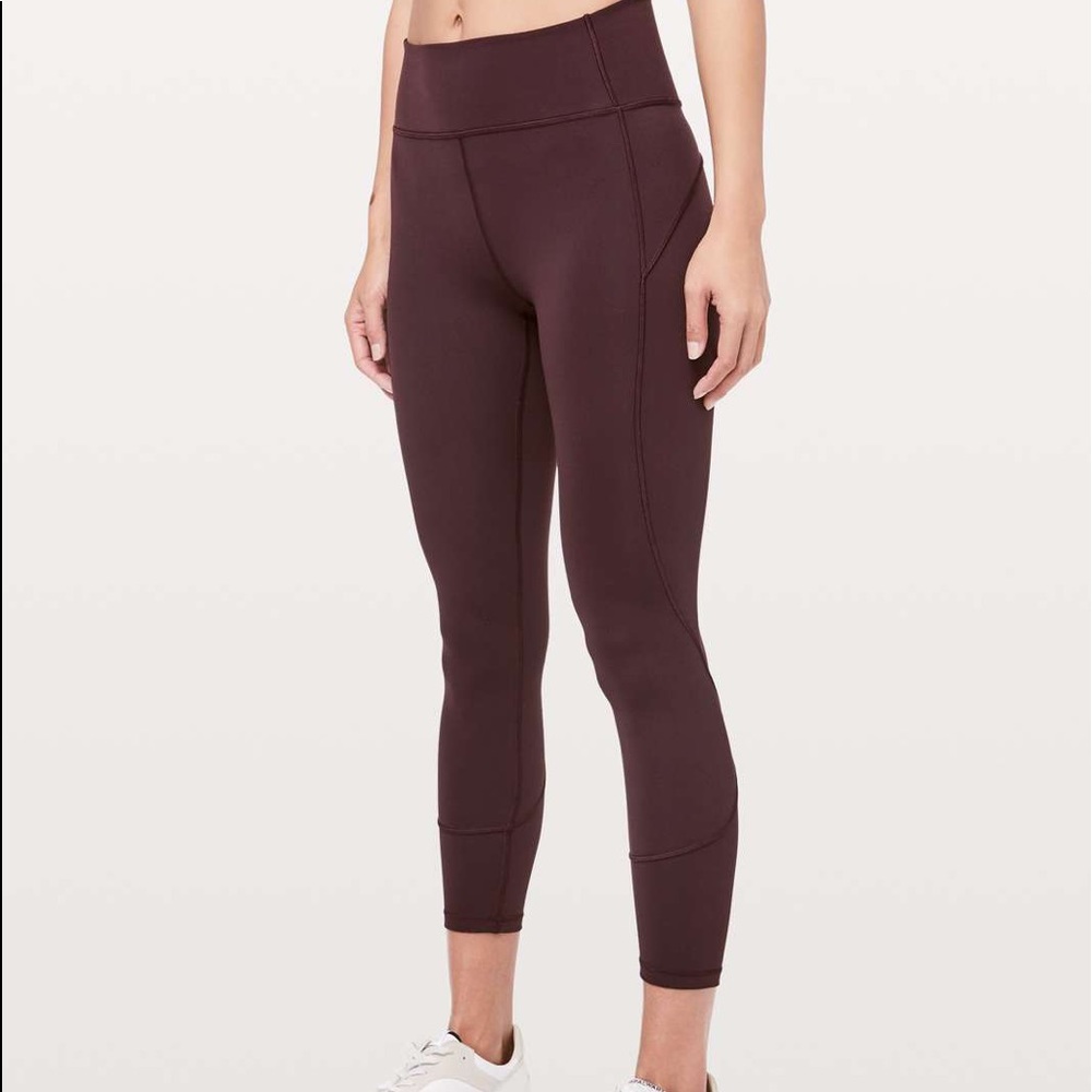 lululemon in movement everlux 7/8 leggings